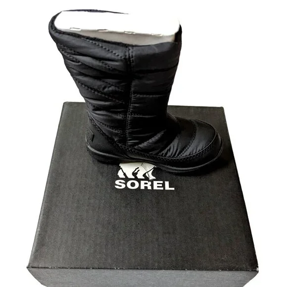 Sorel CHILDREN'S WHITN EY MID Boot Waterproof Girls Toddler Black Winter… - Picture 8 of 8